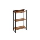 Estante Dynamica 60x30x104cm Com 03 Prateleiras Nogal /