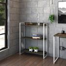 Estante Dynamica 80X30X104cm C/03 Prateleiras Estrutura Branca