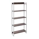 Estante Dynamica 80X30X187cm C/05 Prateleiras Estrutura Branca