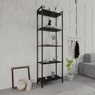Estante Dynamica Industrial 4 Nichos 60 cm - Preto