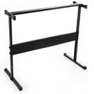 Estante em H Teclado Piano Orquezz Preto Metal Ajustável