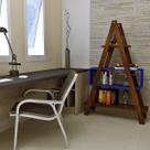 Estante Escada Madeira Maciça Decor