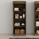 Estante Escritório 60 Cm Multimóveis Cr25047 Nogal