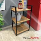 Estante Estilo Industrial C/ Prateleiras moderna e Prática