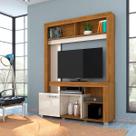 Estante Flávia para TV de até 50 polegadas - NATURALE / OFF WHITE - Madetec