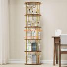 Estante giratória ALLSTAND 5 Tier 360 Display Gold