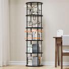 Estante giratória ALLSTAND 5 Tier 360 Display preta