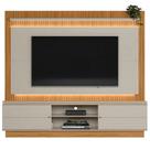 Estante Guararapes para Tv Até 75 Polegadas Ripado com Led 2 Portas Linea Cor Nature Off White Estante Guararapes para Tv Até 75 Polegadas Ripado com Led 2 Portas Linea Cor Nature Off White