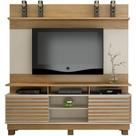 Estante Home com painel Valdemóveis Texas para TV até 60 polegadas Cinamomo/OFF White