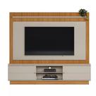 Estante Home Guararapes 2,15m P/ Tv Até 75 Flex Linea Nature/ Off White