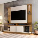 Estante Home para TV até 60 Polegadas LED 2 Portas York Bechara