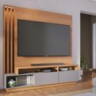 Estante Home para TV até 65 Polegadas 2 Portas Led Humaitá Colibri