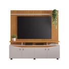 Estante Home para TV até 65 Polegadas Conceito JCM Móveis Cinamomo/Off