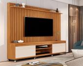 Estante Home Para Tv até 65 Polegadas Orion 220cm Nature com OffWhite - Rede Móveis