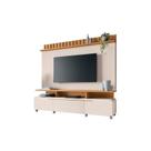 Estante Home Para TV Até 70 Polegadas Artis Off White e Cinamomo