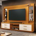 Estante Home para TV até 75 Polegadas com Espelho 4 Gavetas Leni