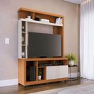 Estante Home sala de estar Oma Freijo Off White Matte Estante Home sala de estar Oma Freijo Off White Matte