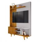 Estante Home Teacher para TV até 55 Polegadas Corumbau Naturalle Off White Bechara Estante Home Teacher para TV até 55 Polegadas Corumbau Naturalle Off White Bechara