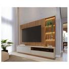 Estante Home Theater Ambiente Cancún Freijó Off White Matte - Colibri