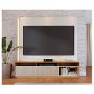 Estante Home Theater Ambiente Jordão Off White Freijó - Colibri