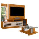 Estante Home Theater com Mesa de Centro Frizz Plus Cinamomo Off White Madetec