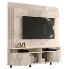 Estante Home Theater Daytona Calacata Off White Madetec