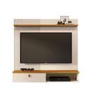 Estante Home Theater Suspenso Íris Cinamomo Off White - Madetec