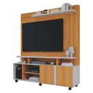 Estante Home Valência com 2 Portas com Espaço para TV até 55 Polegadas Permóbili Nature/Off White