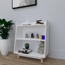 Estante Infantil Branca p/ Brinquedos e Livros - Praticidade Estante Infantil Branca p/ Brinquedos e Livros - Praticidade