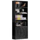 Estante IRONCK Industrial 6 Prateleiras 180cm com portas Home Office