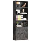 Estante IRONCK Industrial 6 Prateleiras 180cm com portas Home Office
