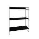 Estante Kuadra 80X40X104cm C/03 Prateleiras Estrutura Branca