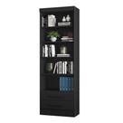 Estante Livreiro 3420 Preto Qmovi