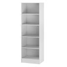 Estante Livreiro Mirage com 4 Prateleiras Viero Cor Branco Estante Livreiro Mirage com 4 Prateleiras Viero Cor Branco