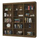 Estante Livreiro Multiuso 12 prateleiras 1,71m Office Jequitiba J&A