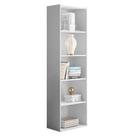 Estante Livreiro Organizador Multiuso Luiza 5 Nichos Branco - Abmaza Estante Livreiro Organizador Multiuso Luiza 5 Nichos Branco - Abmaza