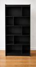 Estante Meia Colméia 100% Mdf Preto - Suprema Móveis