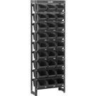 Estante Metálica Porta Parafusos com Gavetas BIN Modelo Prático 27/5 Preta Vonder Estante Metálica Porta Parafusos com Gavetas BIN Modelo Prático 27/5 Preta Vonder