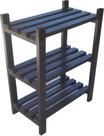Estante Modular 3 Prateleiras Madeira Maciça 65x50x29 cm Pintada NeonX