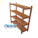 Estante Modular 4 Prateleiras Madeira 90x90x29 cm Pintada NeonX