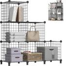 Estante modular completa 8 prateleiras organizador brinquedos livros armário vitrine balcão 6 nichos mult Estante modular completa 8 prateleiras organizador brinquedos livros armário vitrine balcão 6 nichos mult