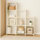 Estante Modular Desmontável Prática Organizadora Multiuso Vários Ambientes Diversas Cores Cor:Branco Estante Modular Desmontável Prática Organizadora Multiuso Vários Ambientes Diversas Cores Cor:Branco