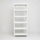 Estante Modular Flexa Branca com 6 Prateleiras e Pezinho Estante Modular Flexa Branca com 6 Prateleiras e Pezinho