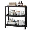 Estante Modular Multiuso 3 Prateleiras 76x60x35cm Marca Útil, Encaixe Lateral, Resistente até 10kg por Prateleira, Compacta e Versátil para Banheiro Estante Modular Multiuso 3 Prateleiras 76x60x35cm Marca Útil, Encaixe Lateral, Resistente até 10kg por Prateleira, Compacta e Versátil para Banheiro