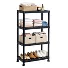 Estante Modular Multiuso 4 Prateleiras 1,12mx60cmx35cm Marca Útil, Encaixe Lateral, Resistente até 10kg por Prateleira, Compacta e Versátil, Cozinha