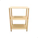 Estante Multiuso 3 Prateleiras com Vãos de 40cm 96x70x40