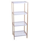 Estante Multiuso Bambu Cazza Kayapo 4 Prateleiras 45x35x120cm