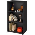 Estante Multiuso com 02 Prateleiras Clean 81x45 cm Preto - Lyam Decor