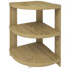 Estante Multiuso com 03 Prateleiras Wind A02 72x49 Olmo - Lyam Decor