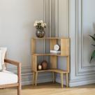 Estante Multiuso de Canto Berlim 3 Prateleiras